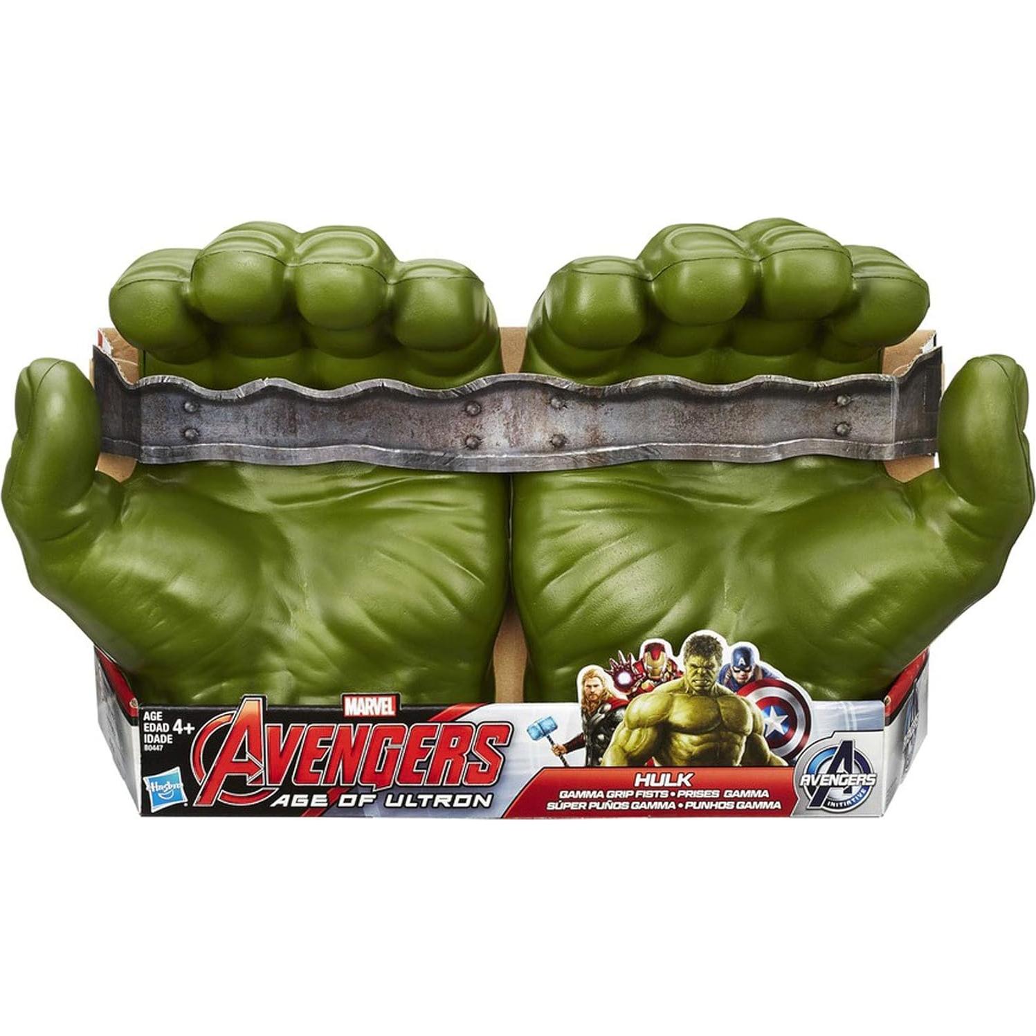 Puños Gamma Grip Hulk Hasbro - Juguete para Niños 4+