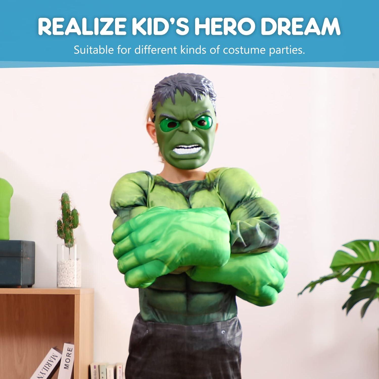 Guantes de Peluche Suaves Neexan para Niños - Superhéroes 30cm