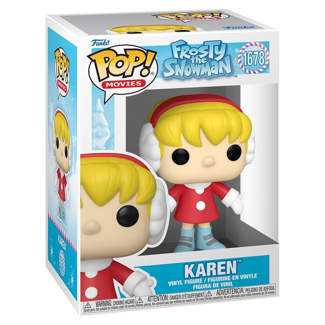 Funko Pop! Frosty el Muñeco de Nieve - Figura Karen - 9.4 cm