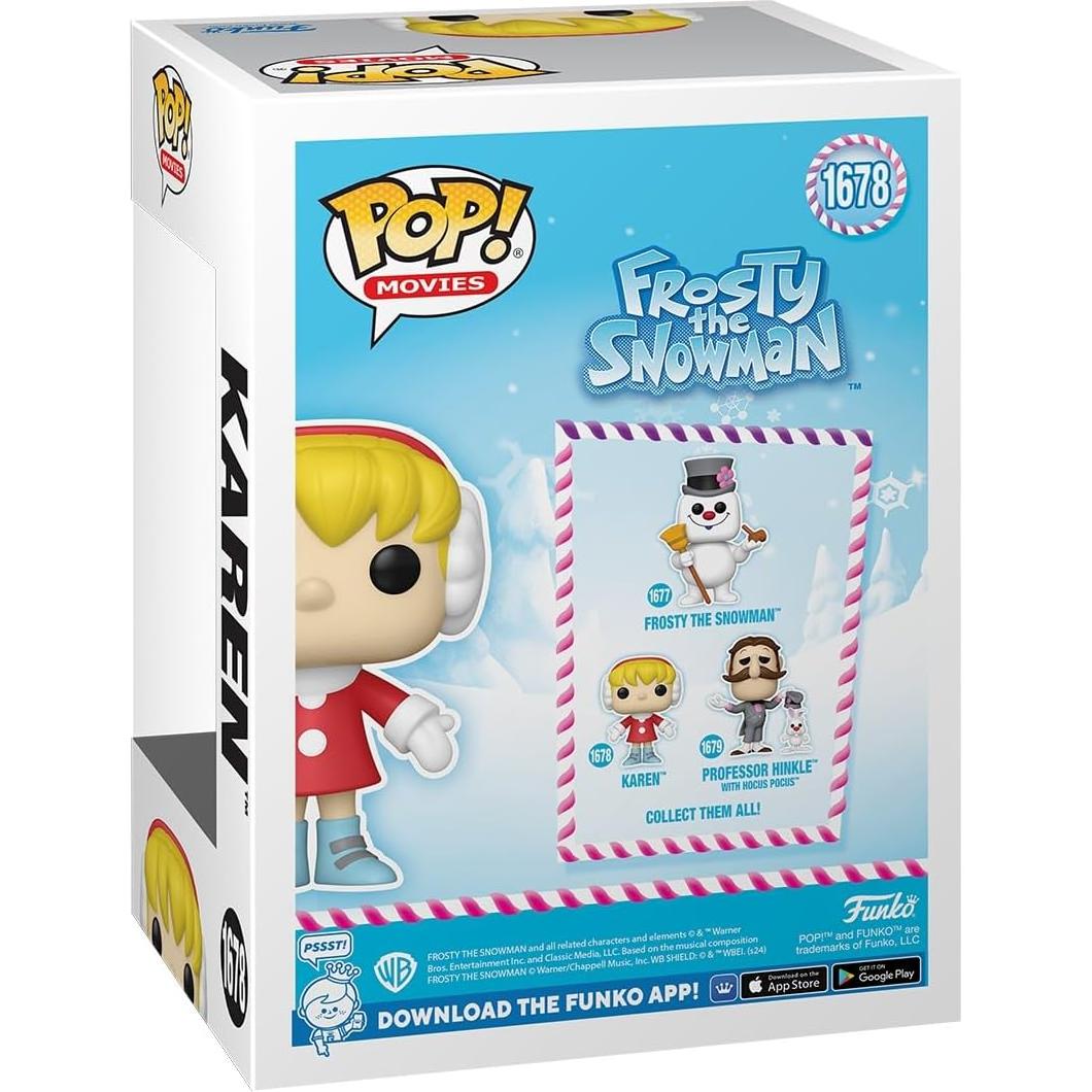 Funko Pop! Frosty el Muñeco de Nieve - Figura Karen - 9.4 cm