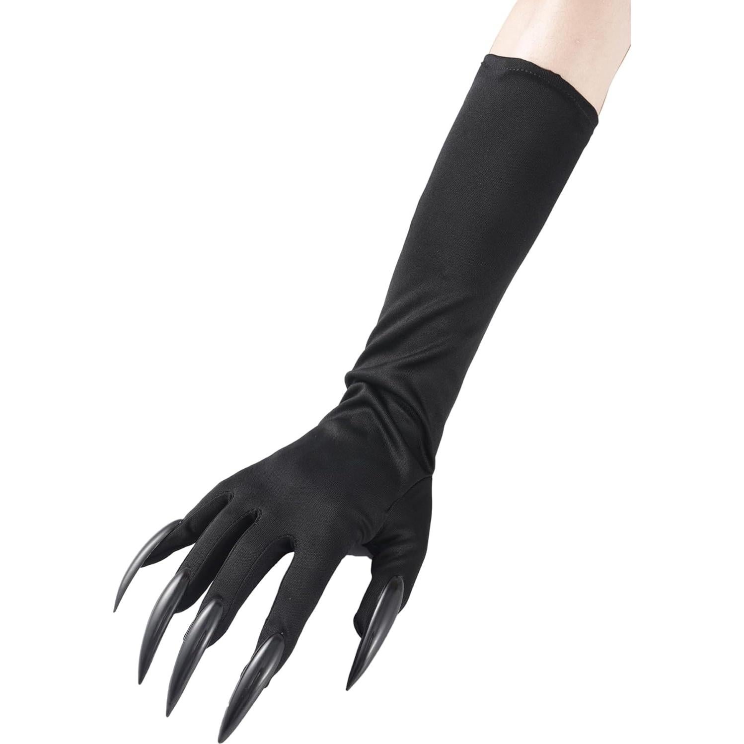 Guantes de Garra Roicaholy - Disfraz Halloween Unisex Negro