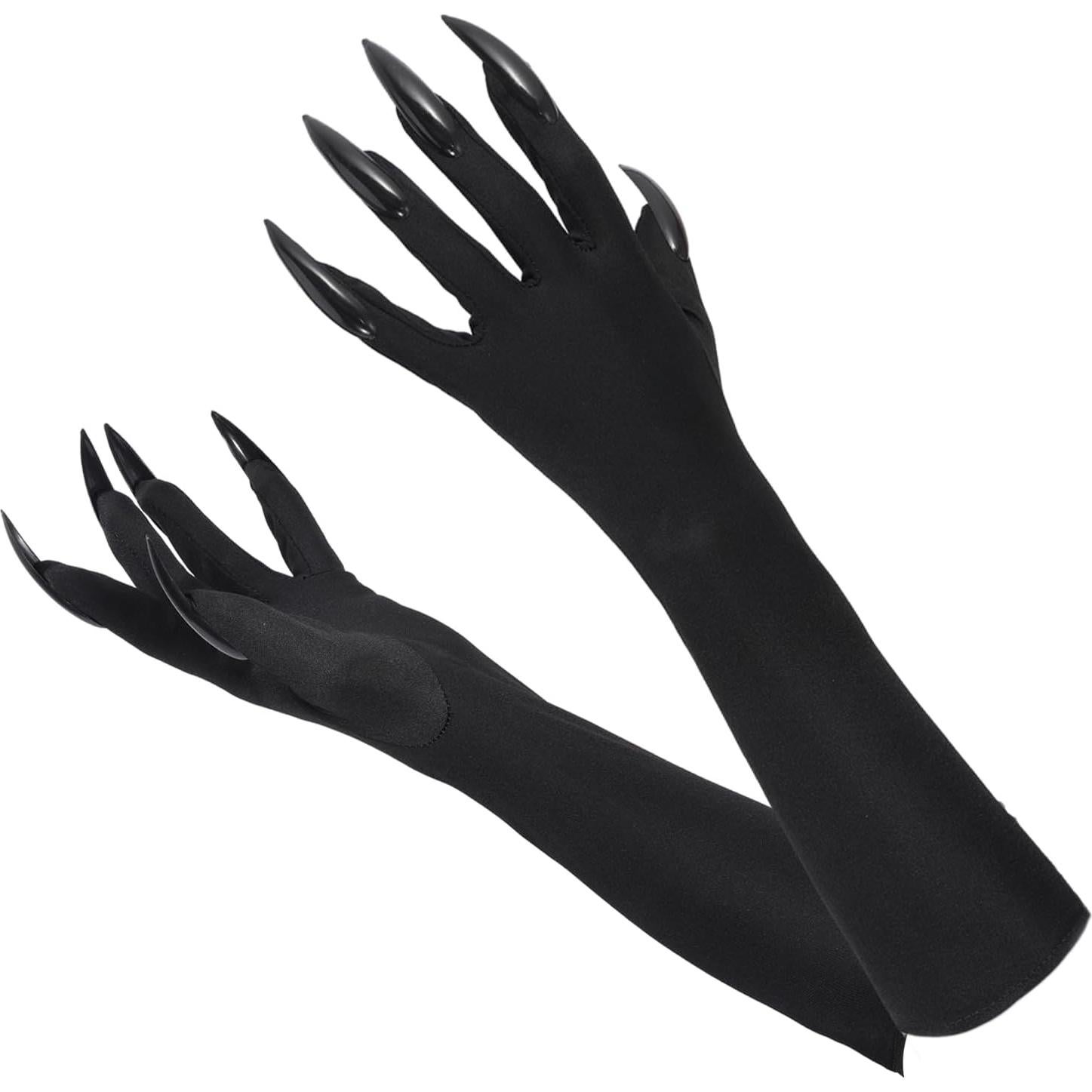 Guantes de Garra Roicaholy - Disfraz Halloween Unisex Negro