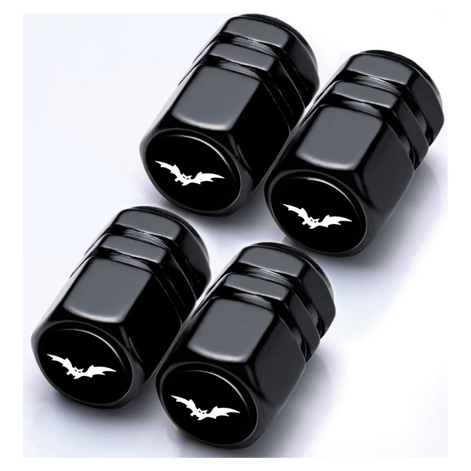 Tapas de Válvula de Neumático Ldntly Murciélago 4 Piezas