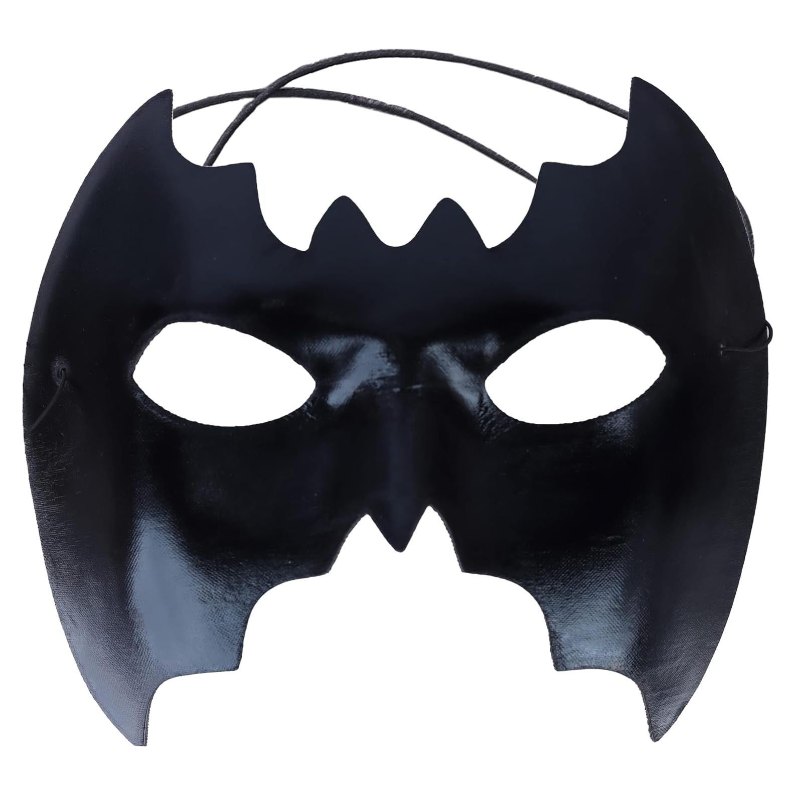 Máscara de Murciélago de Medio Rostro SandT Collection - Negro