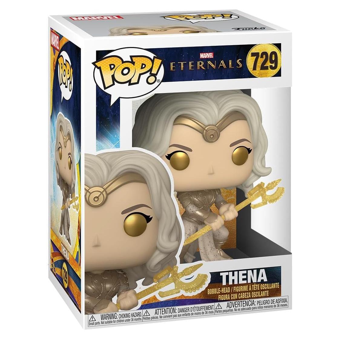 Funko Pop Marvel Eternos Thena Figura Vinilo 10 cm