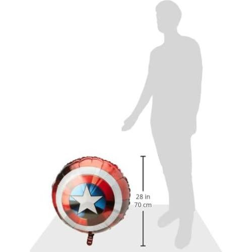 Globo de Papel de Aluminio 71 cm Escudo Vengadores Anagram