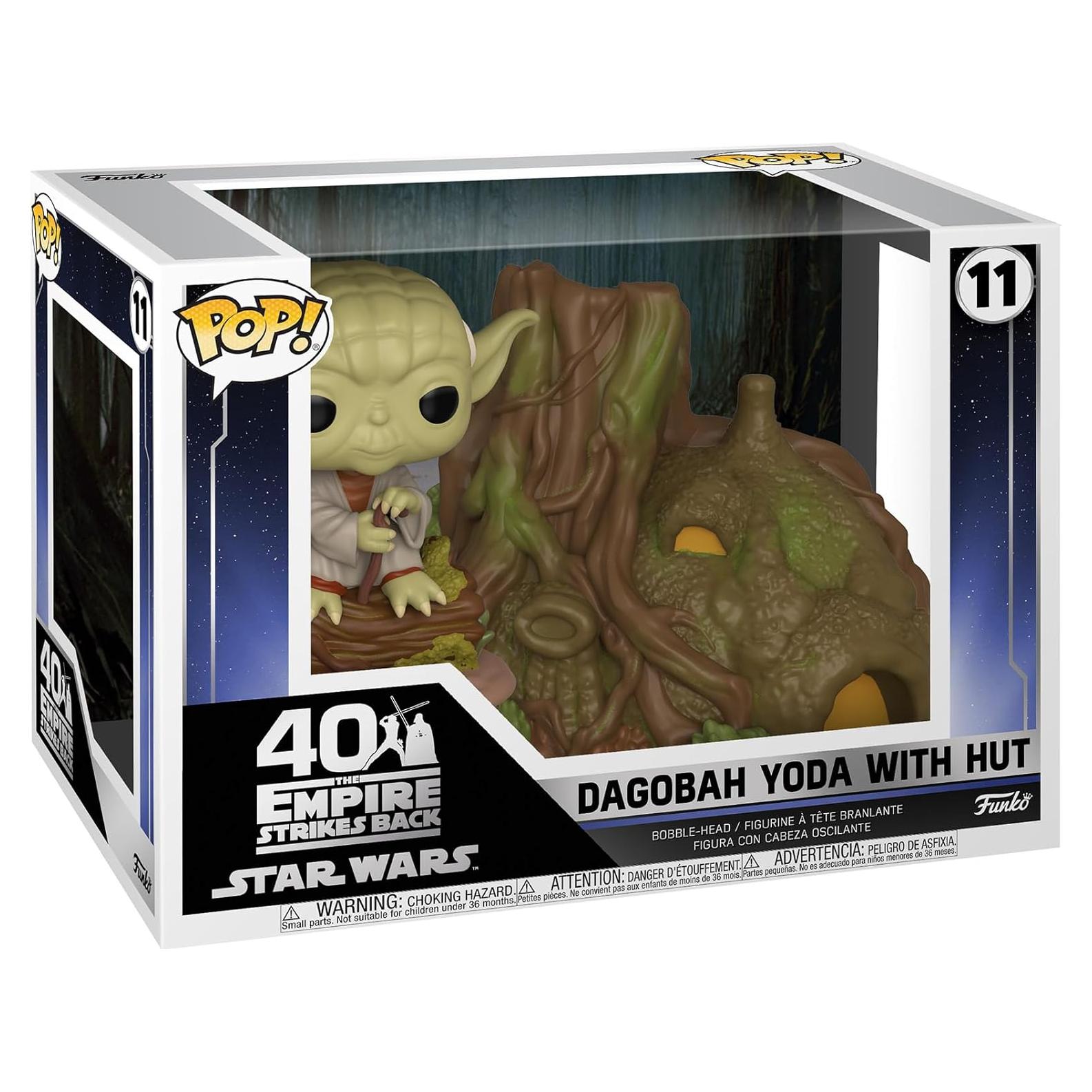 Funko Pop! Town Star Wars Cabaña de Yoda 12.7 cm