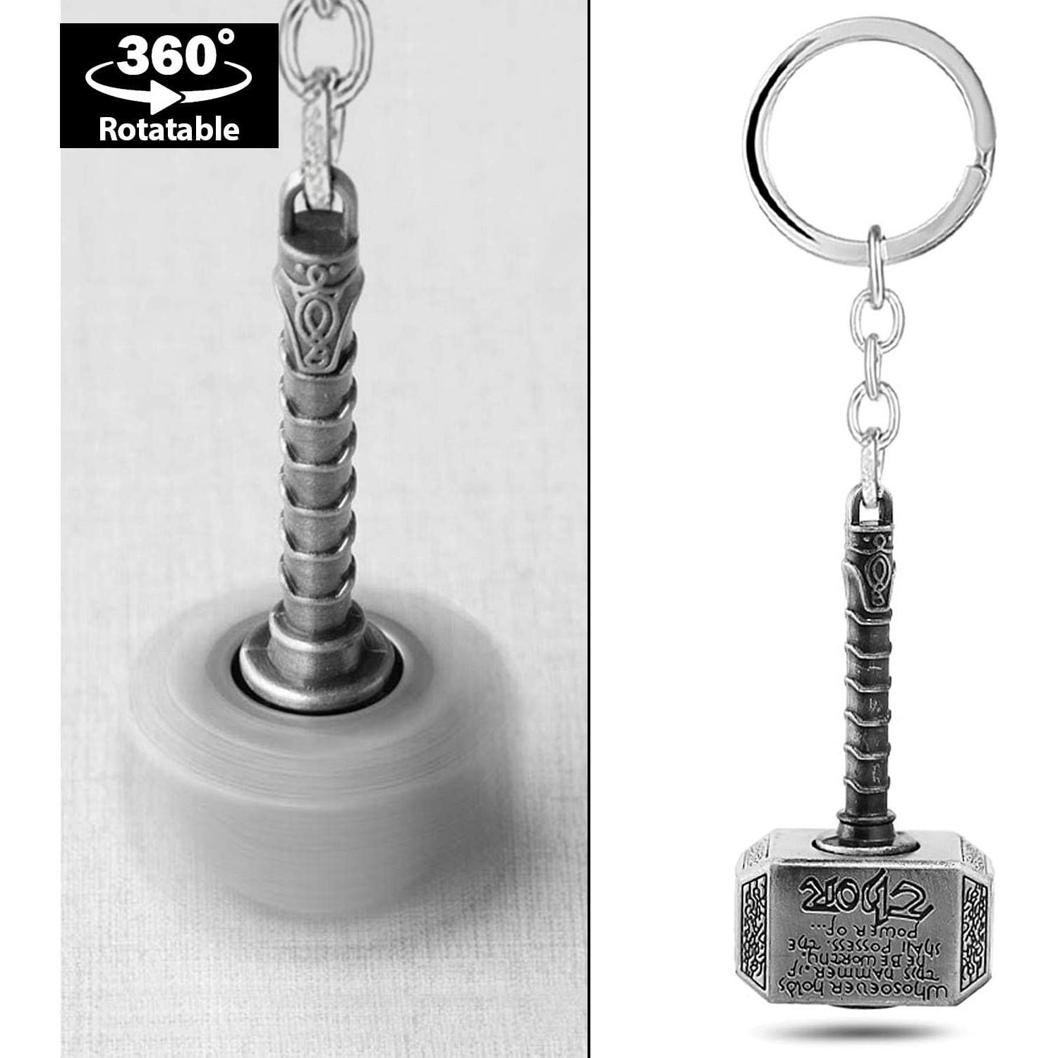 Llavero Martillo 365Home de Aleación Zinc Plata 8.13x3.56cm