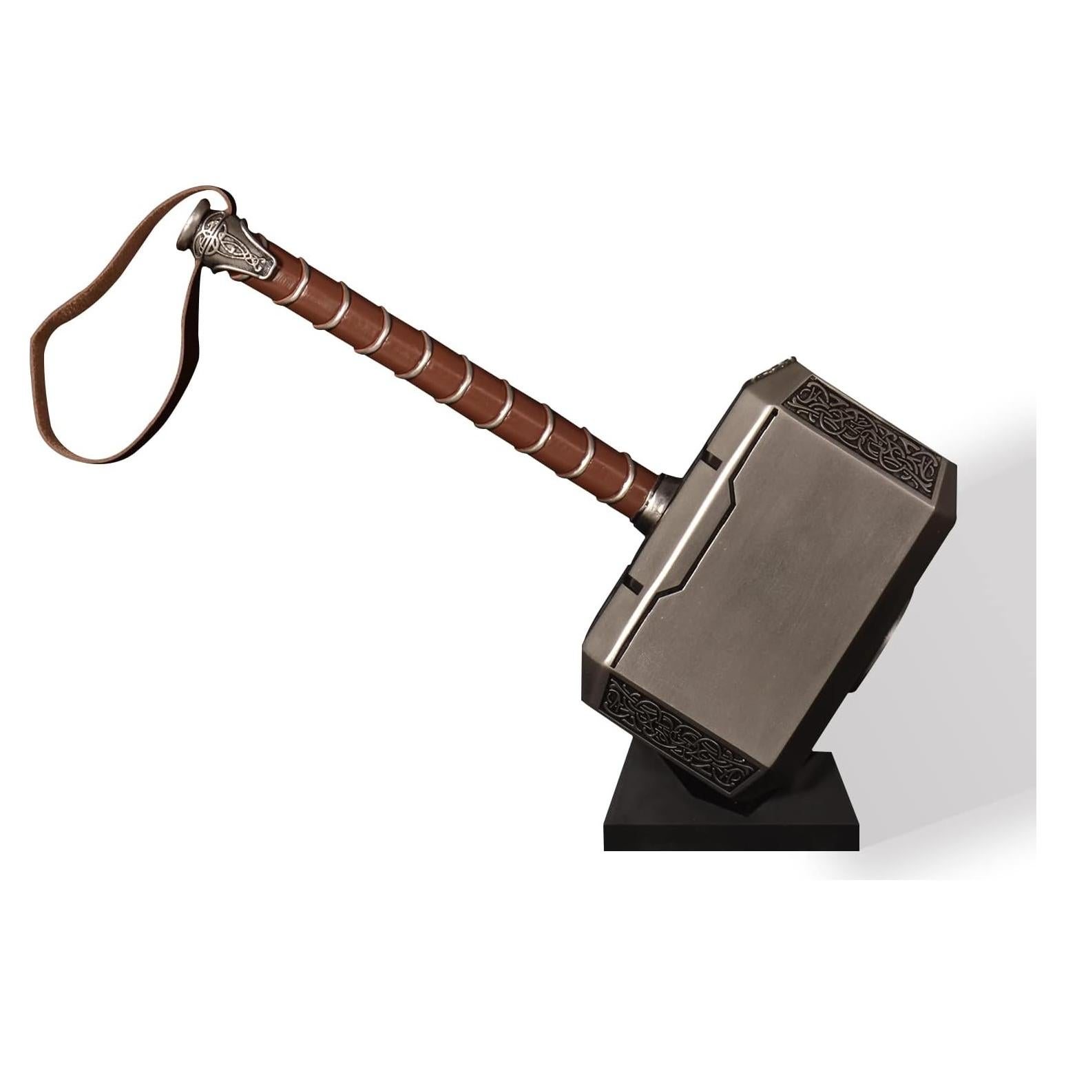 Martillo de Thor con Base ZKBWFLA 44cm Accesorio Cosplay