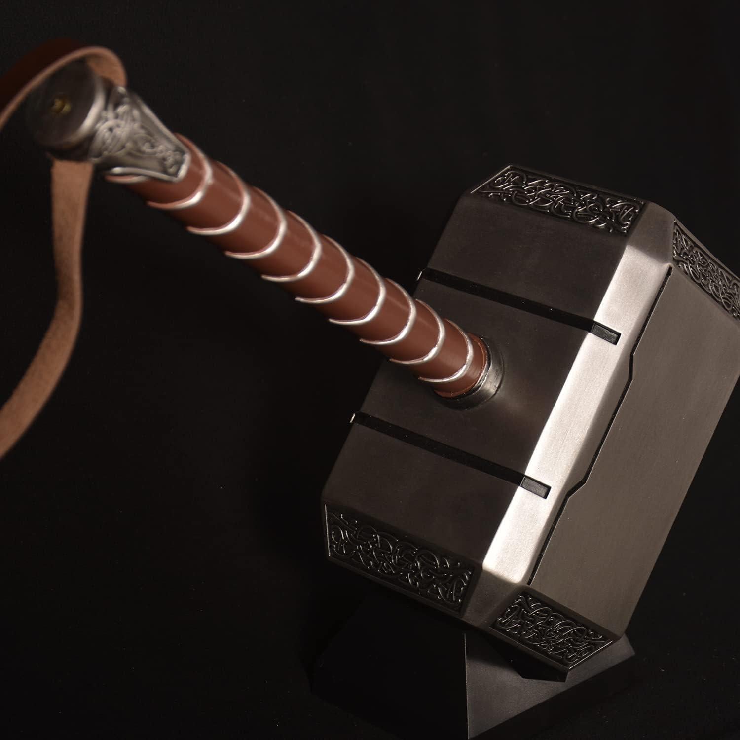 Martillo de Thor con Base ZKBWFLA 44cm Accesorio Cosplay