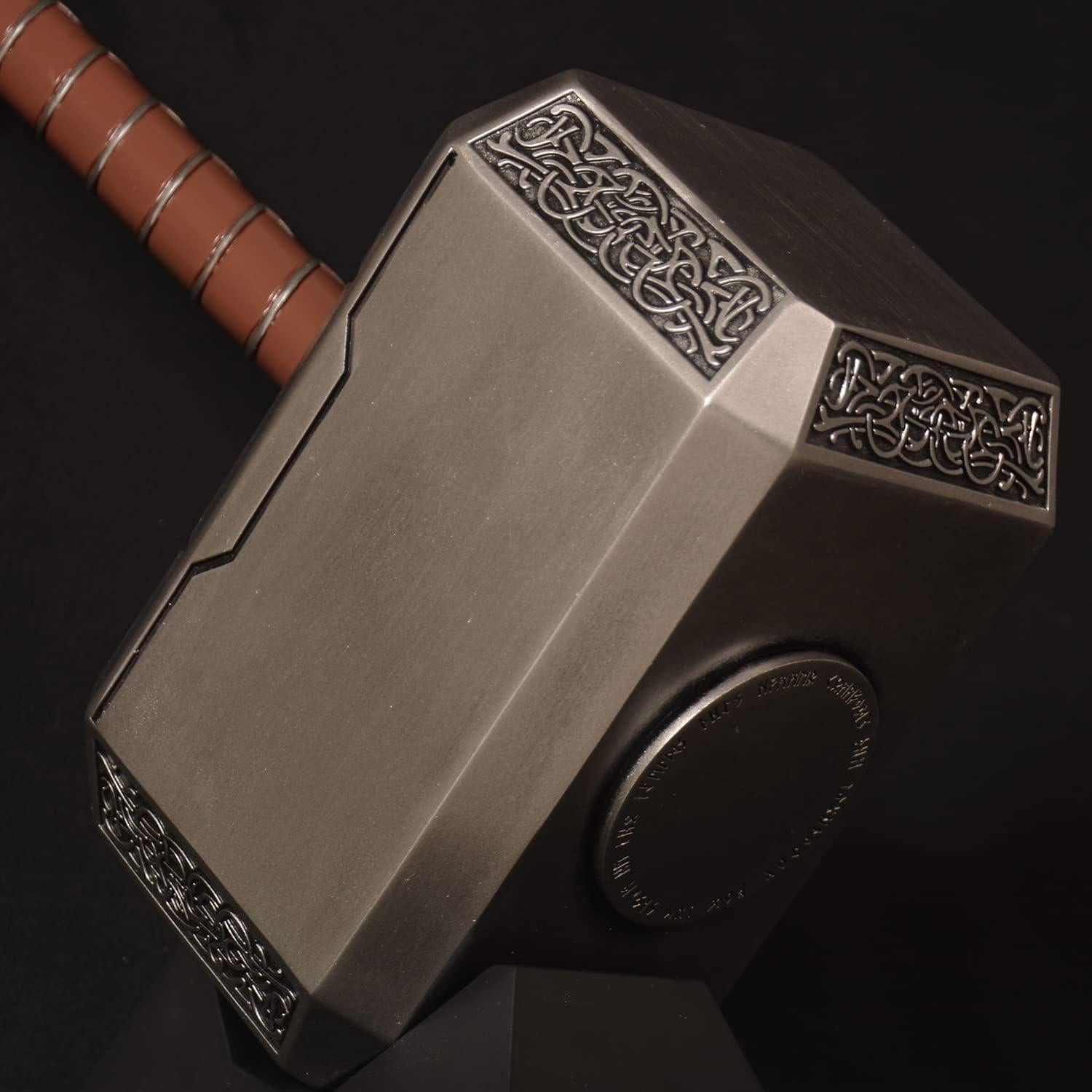Martillo de Thor con Base ZKBWFLA 44cm Accesorio Cosplay