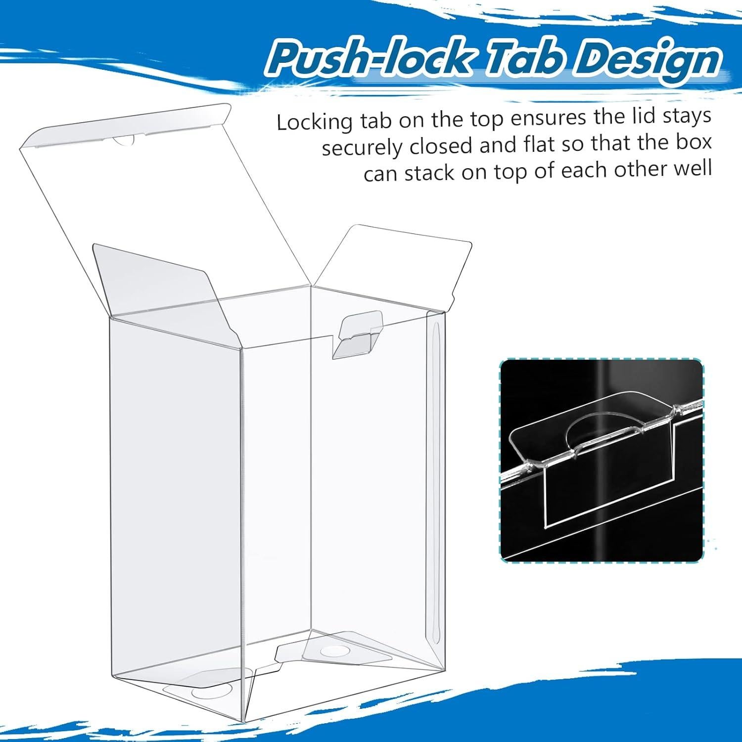 Paquete de 24 Protectores Sooez para Figuras Pop de 10 cm