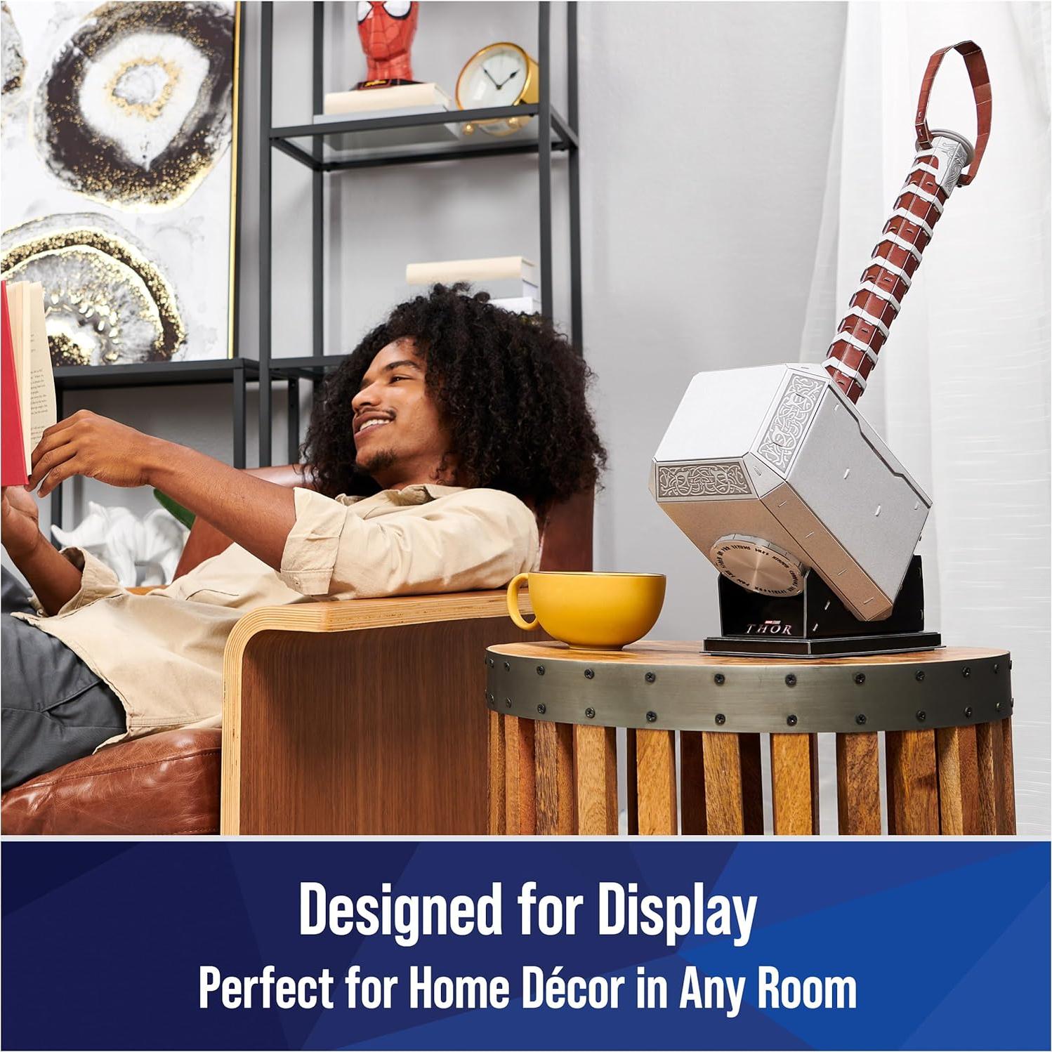 Rompecabezas 3D Martillo Mjolnir Thor 87 Pcs Spin Master