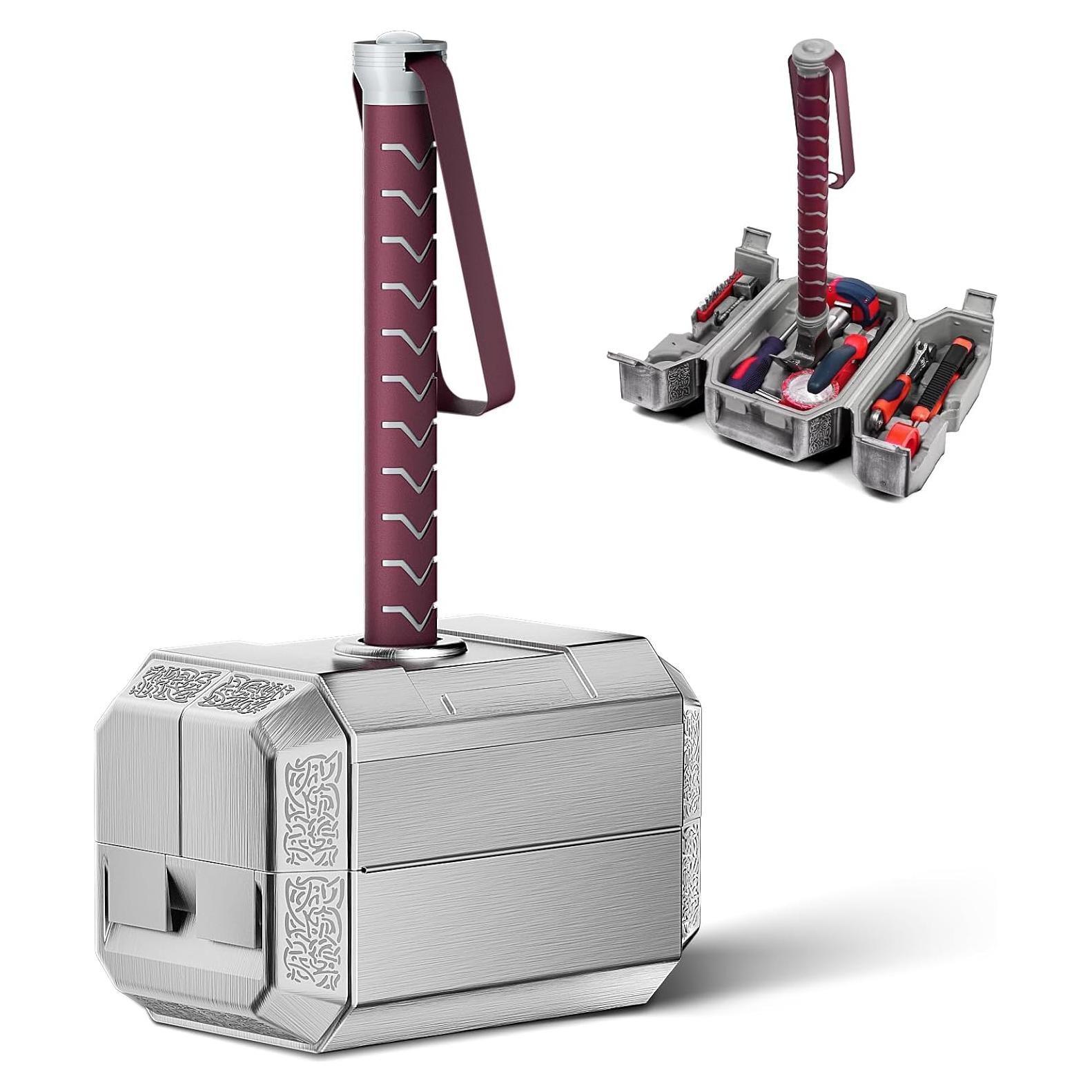 Juego de Herramientas Martillo Thor 28 Piezas DIY y Carpintería