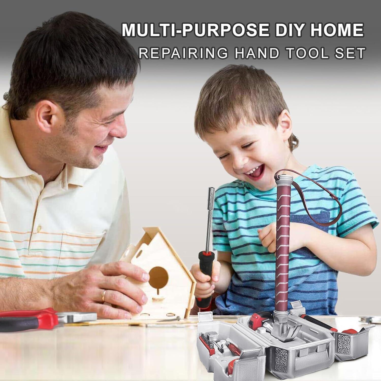 Juego de Herramientas Martillo Thor 28 Piezas DIY y Carpintería