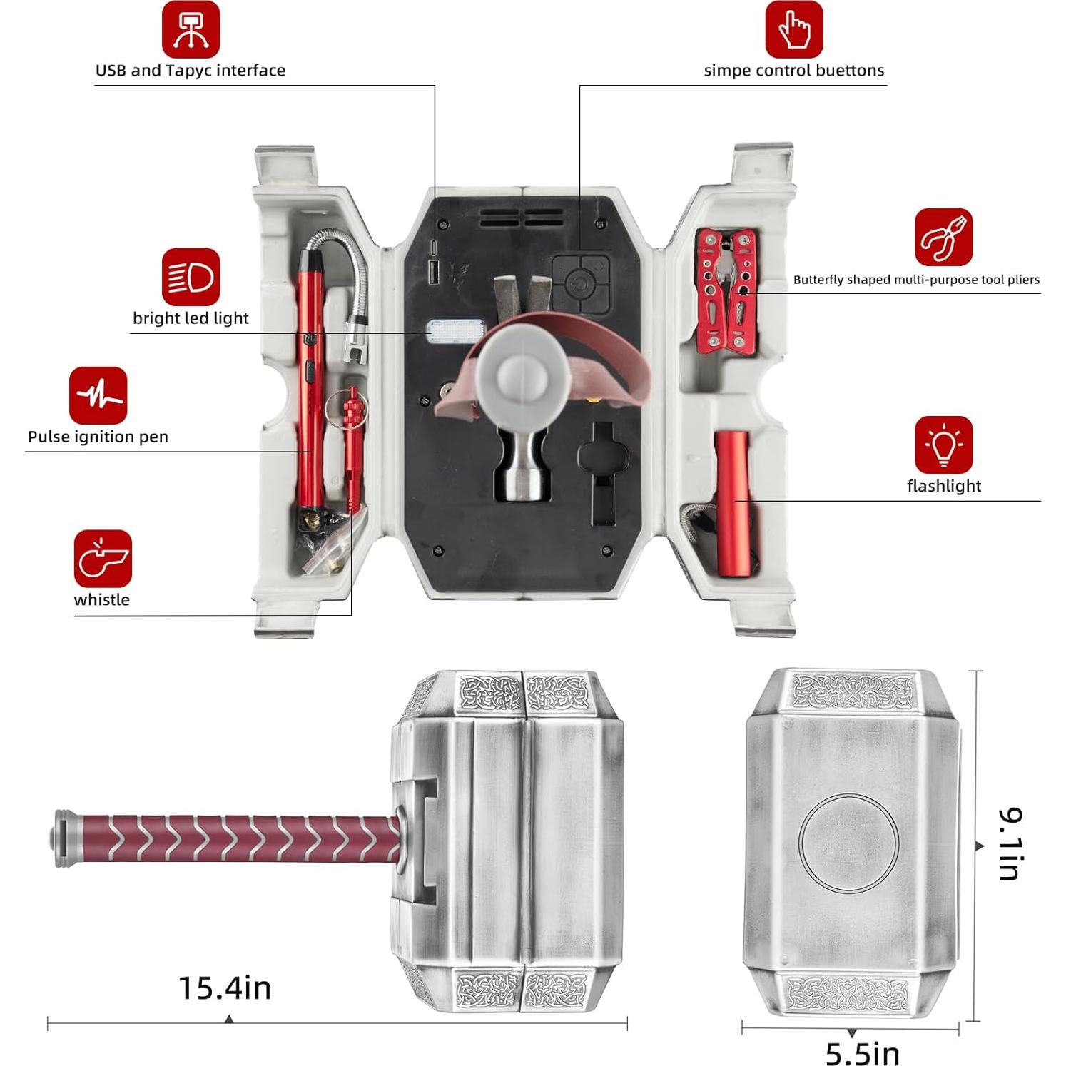 Bomba de Aire Eléctrica YHOU DOOLS 100 PSI con Accesorios