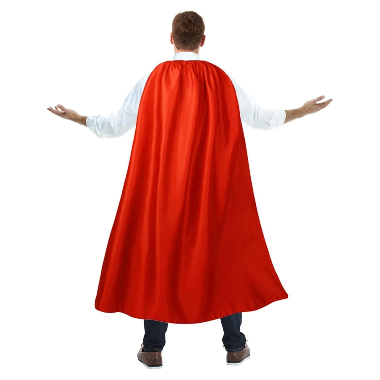 Capa de Superhéroe para Adultos con Máscara - Varios Colores