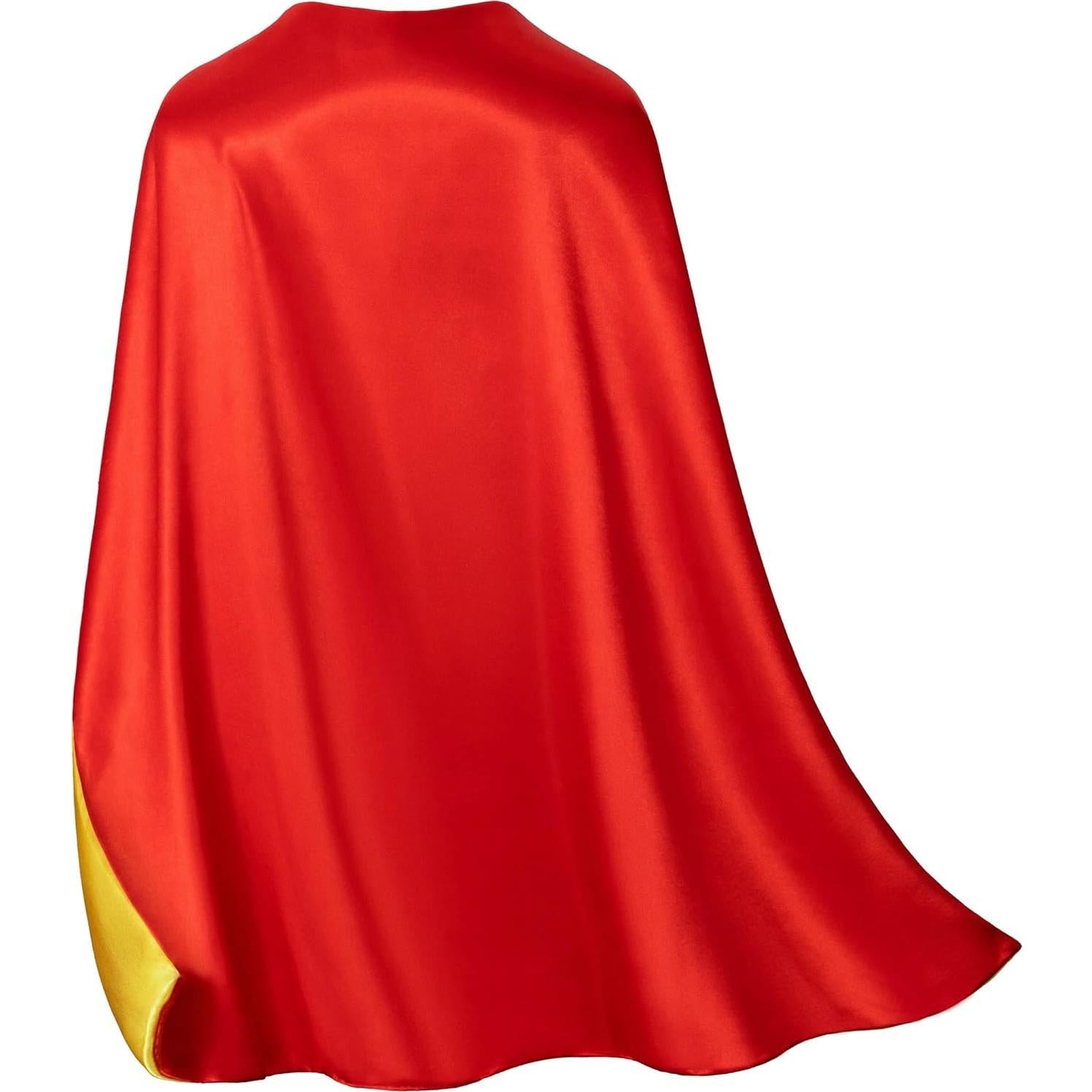 Capa y Máscara de Superhéroe Doble Cara Bosvin 70x70 cm Niños