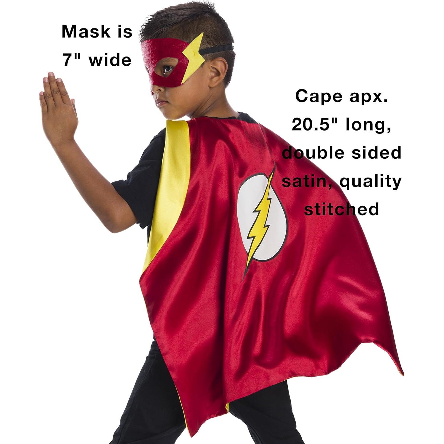 Conjunto de Disfraz de Superhéroe Rubie's para Niños - 4 Capas y 3 Máscaras