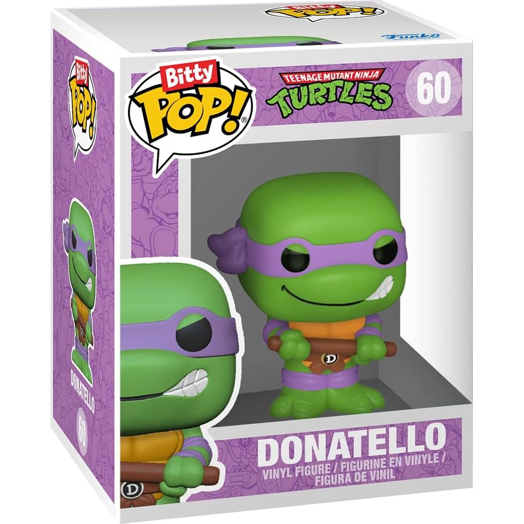 Funko Bitty Pop Tortugas Ninja 4PK - Donatello y más