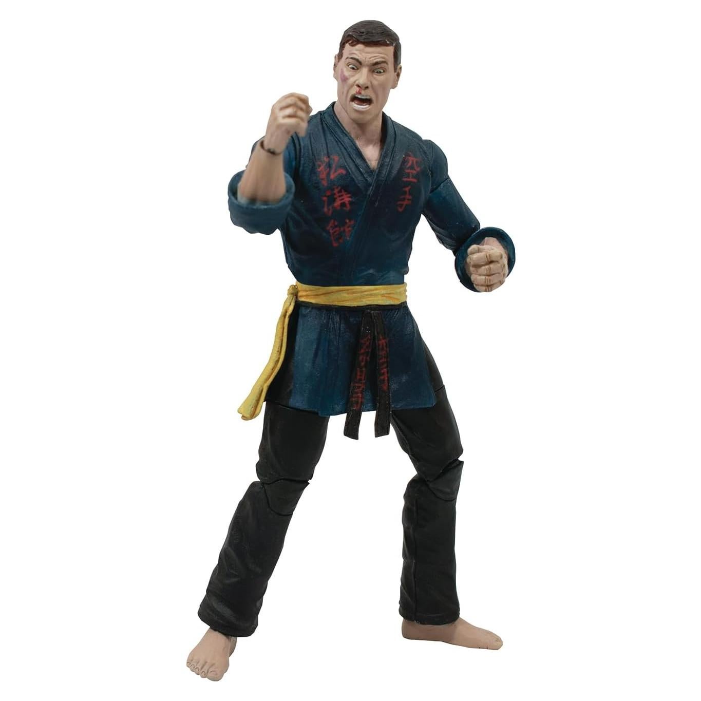 Figura de Acción Jean-Claude Van Damme Gi Azul 17.78 cm Diamond Select