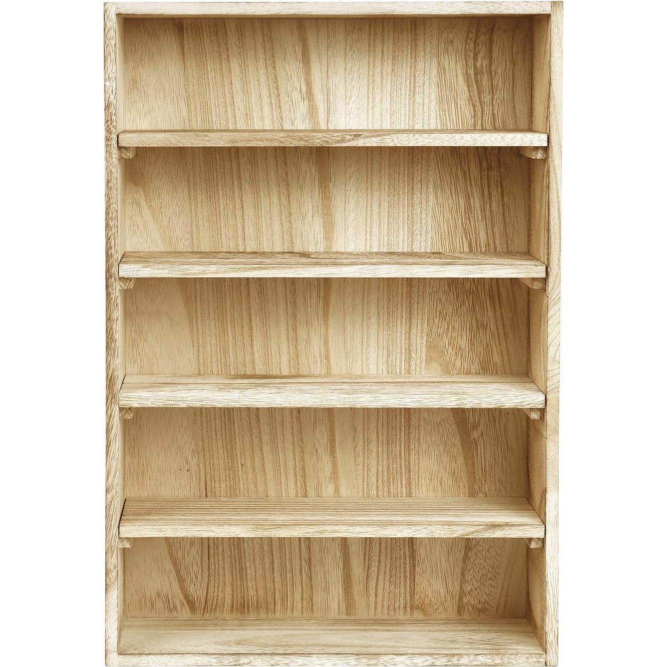 Estantería de Madera Ikee Design WD5063 5 Estantes Ajustables