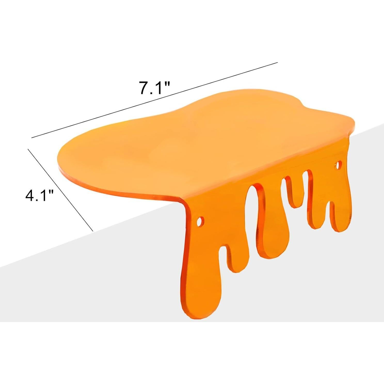 Estantes Flotantes de Acrílico SetGame - Paquete de 2, 7x8.9 cm