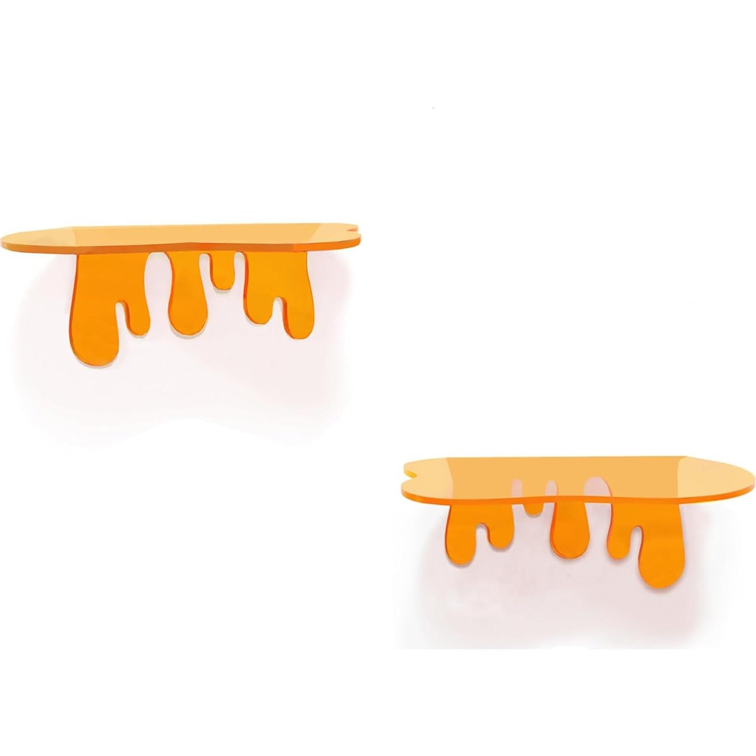 Estantes Flotantes de Acrílico SetGame - Paquete de 2, 7x8.9 cm