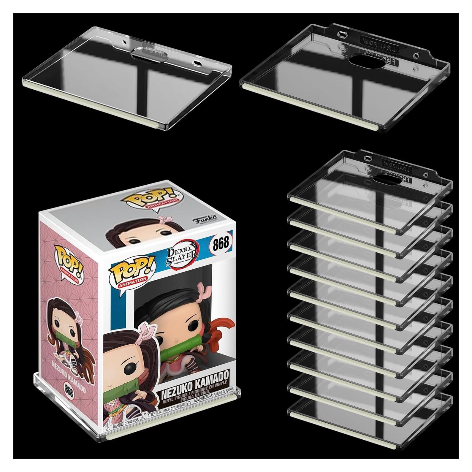 Estantes de Pared LRANFOW para Figuras Brillan en la Oscuridad