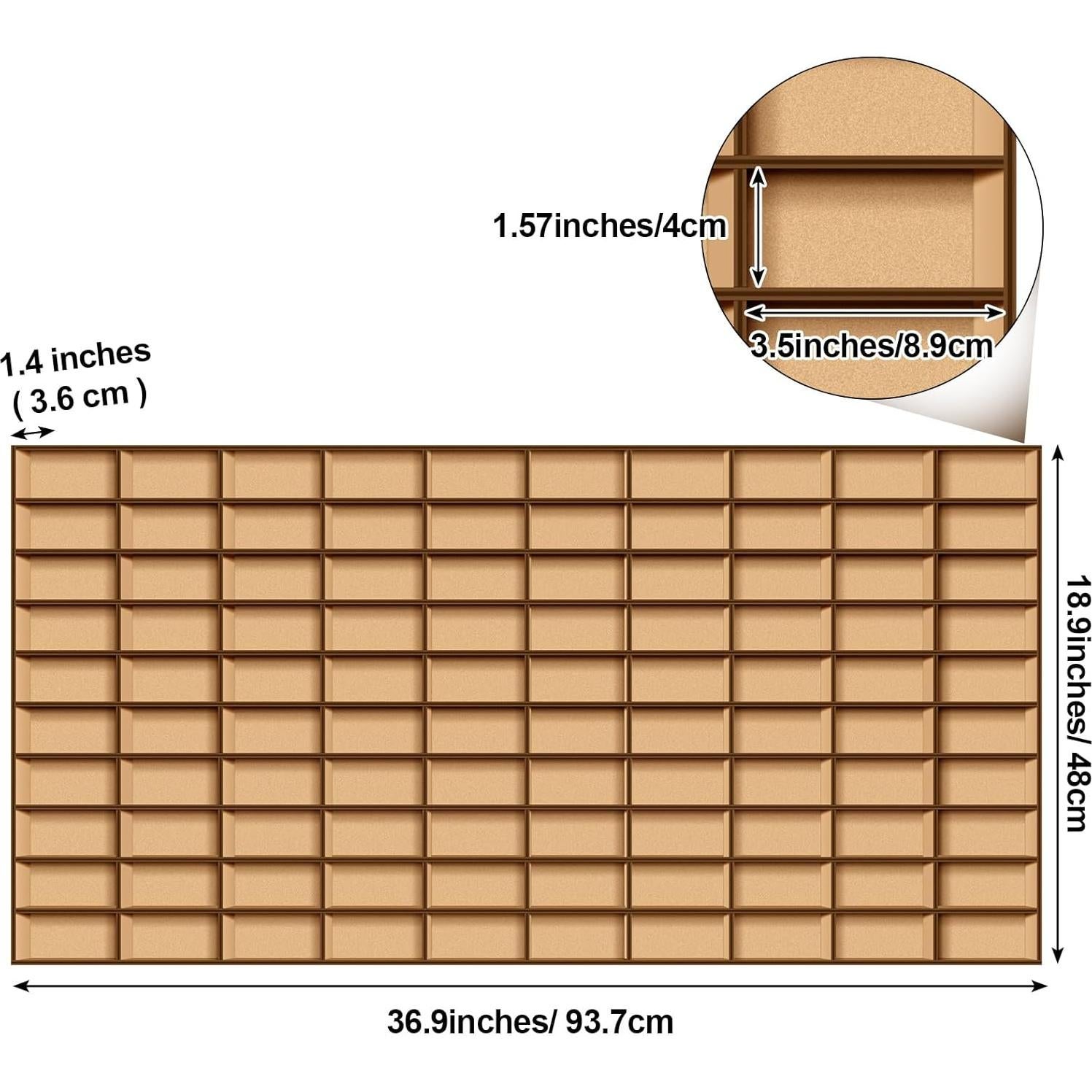 Estante de Madera para Autos de Juguete Menkxi - 2 Pcs 220 Autos