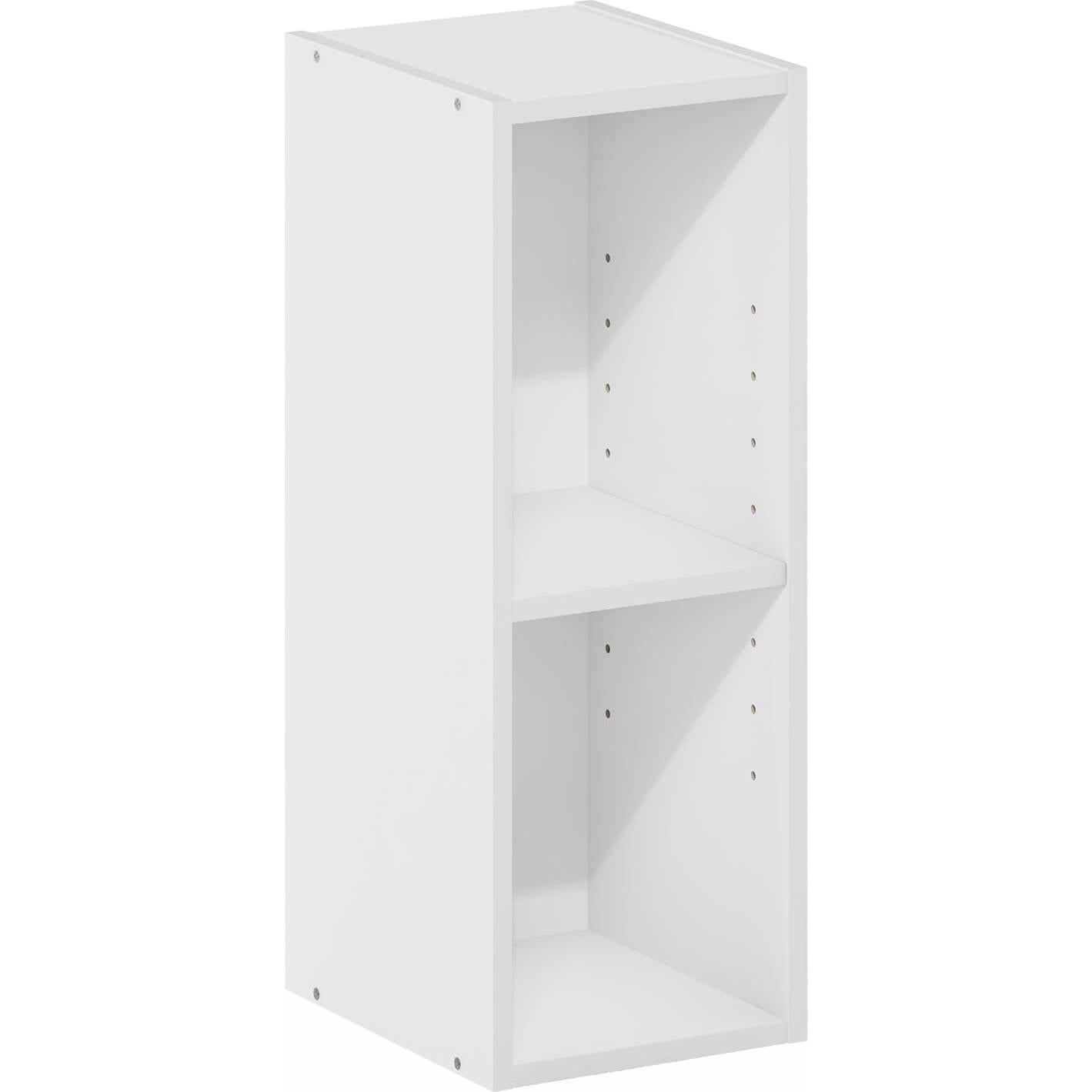 Estante de Almacenamiento Furinno Fulda 2 Niveles Blanco 53.74 cm