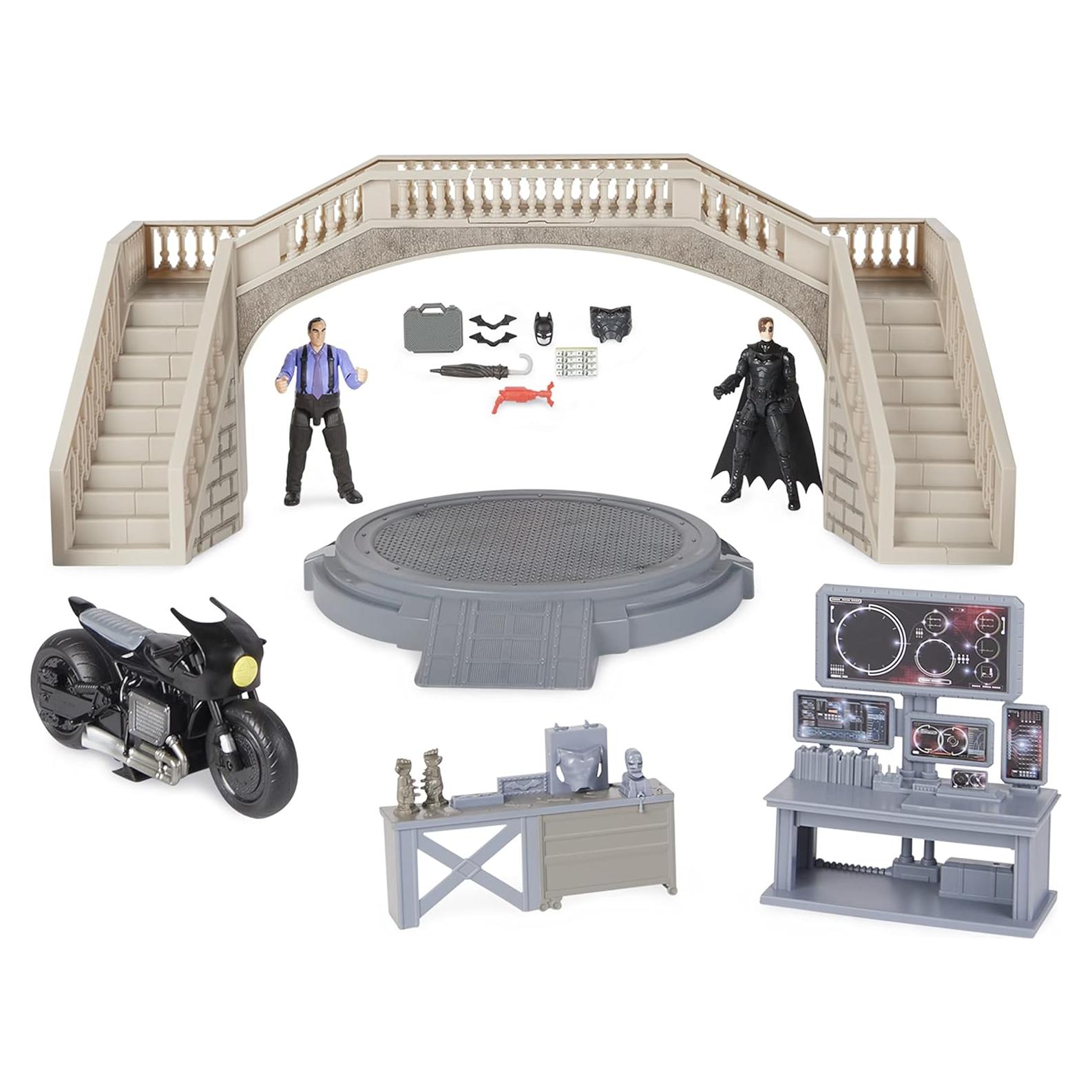 Set de Juego Batcave Batman Spin Master con Figuras y Accesorios