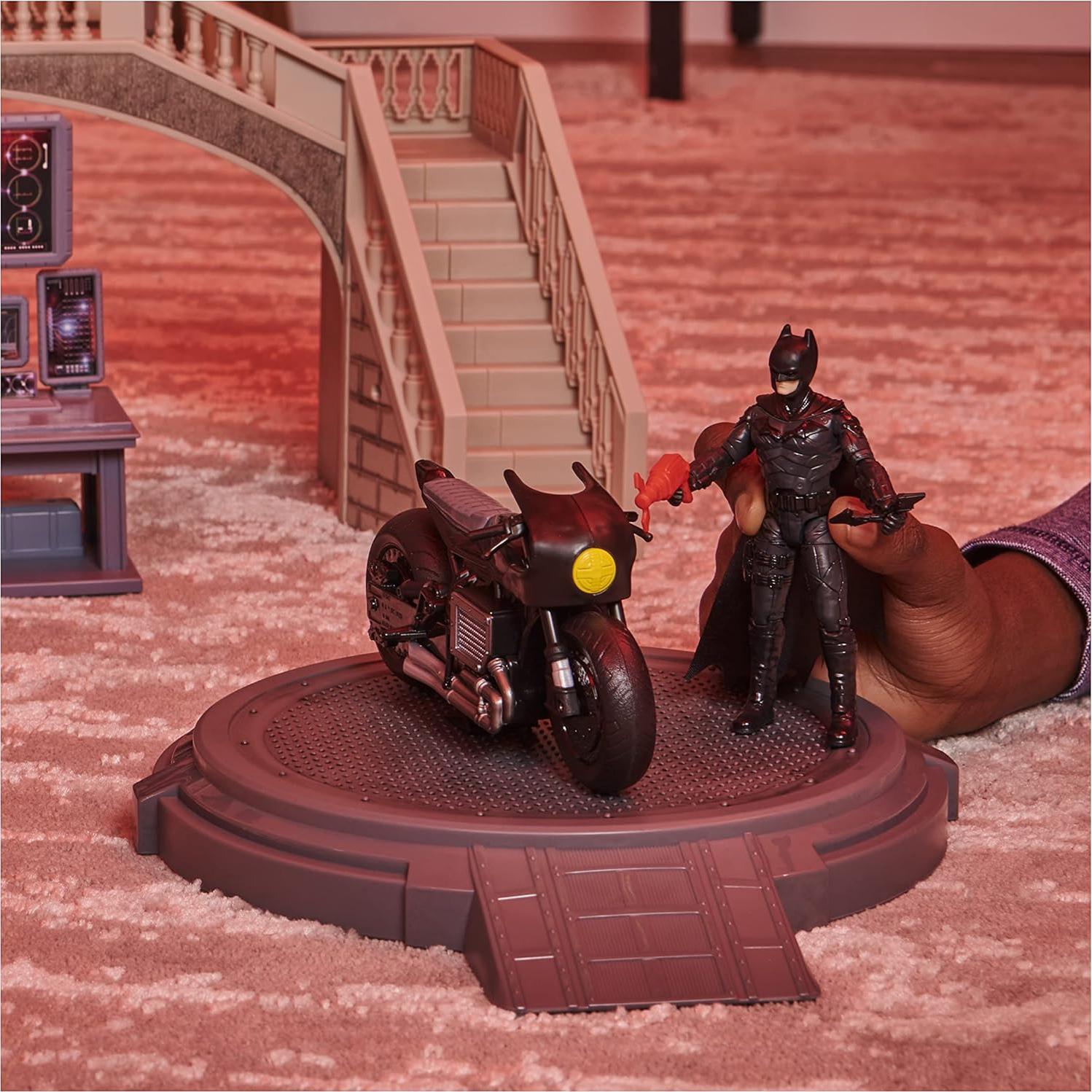 Set de Juego Batcave Batman Spin Master con Figuras y Accesorios