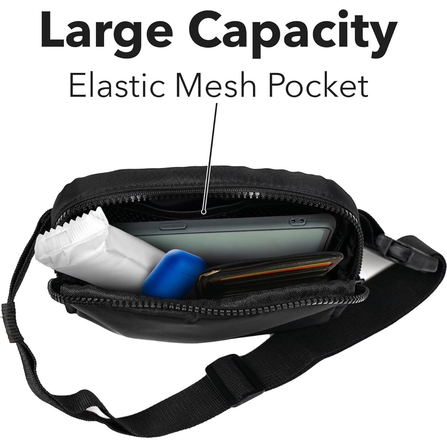 Bolso de Cintura Unisex Popfunk Logo Batman 20x14 cm