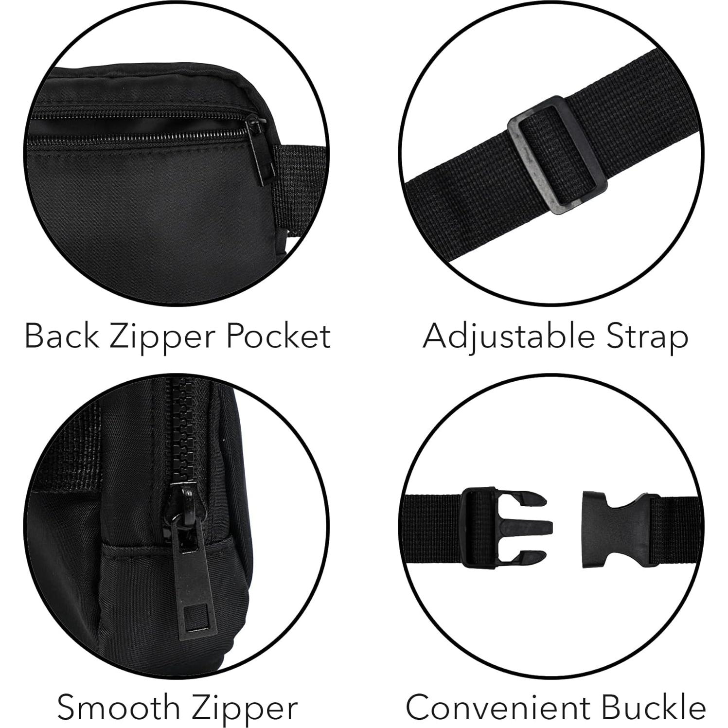 Bolso de Cintura Unisex Popfunk Logo Batman 20x14 cm