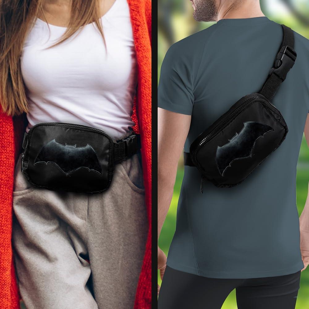 Bolso de Cintura Unisex Popfunk Logo Batman 20x14 cm