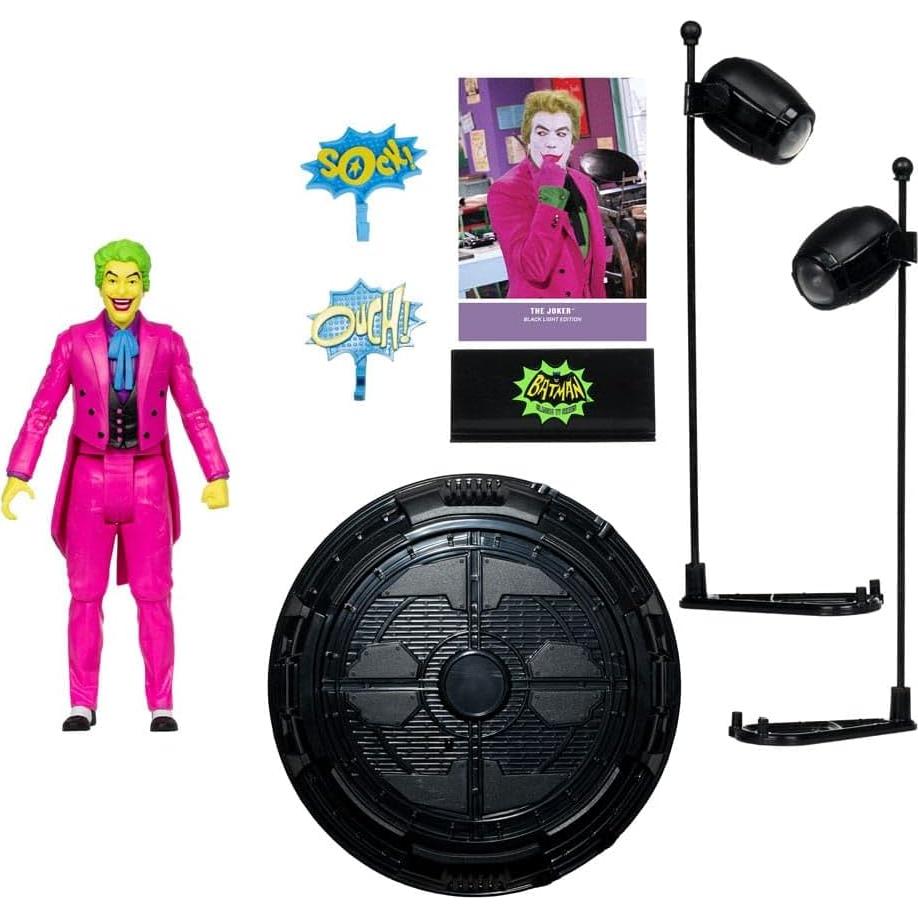 Figura de Acción El Joker Luz Negra McFarlane 15.24 cm