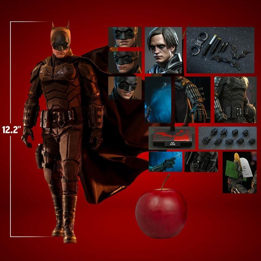 Figurita Batman Hot Toys 1/6 The Batman 31 cm con Accesorios
