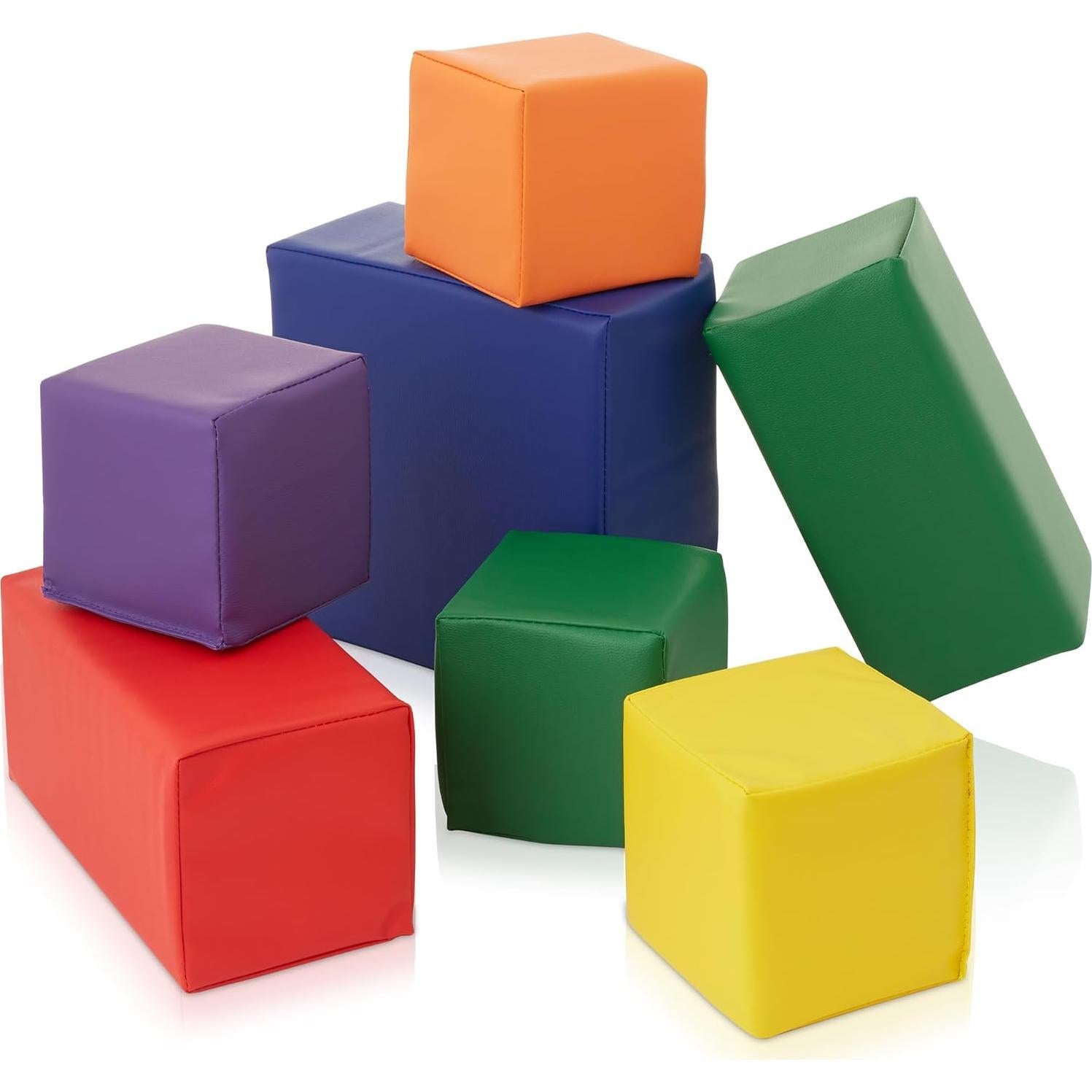 Bloques de Construcción de Espuma Casafield - Juego 7 Piezas