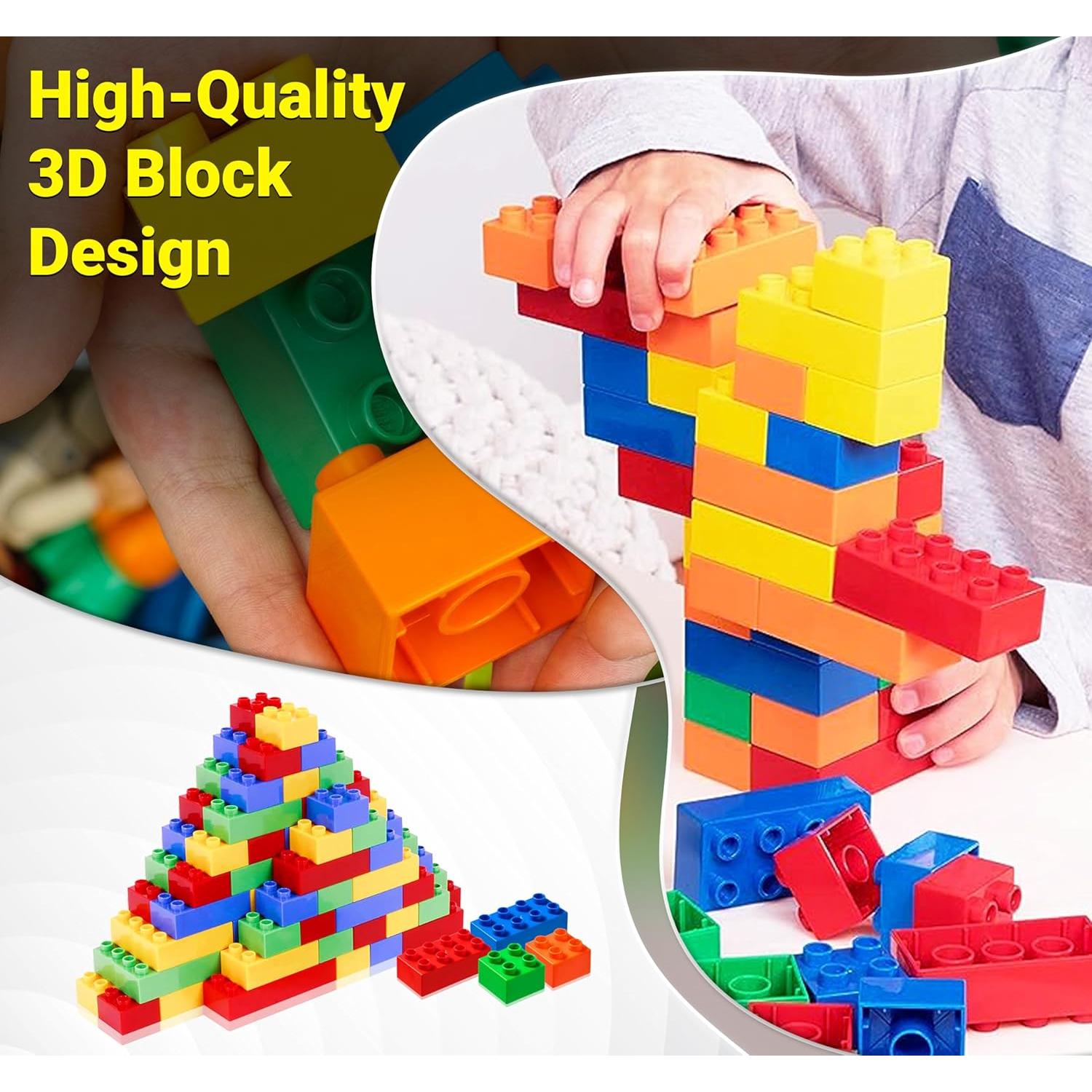 Bloques de Construcción NEEZ 100PCS Grandes para Niños 1+ Años