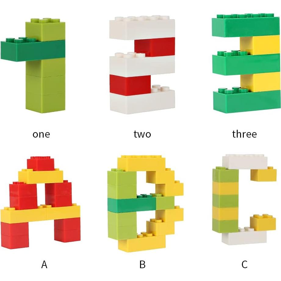 Ladrillos de Construcción a Granel EKUZI 228 Piezas Colores Aleatorios