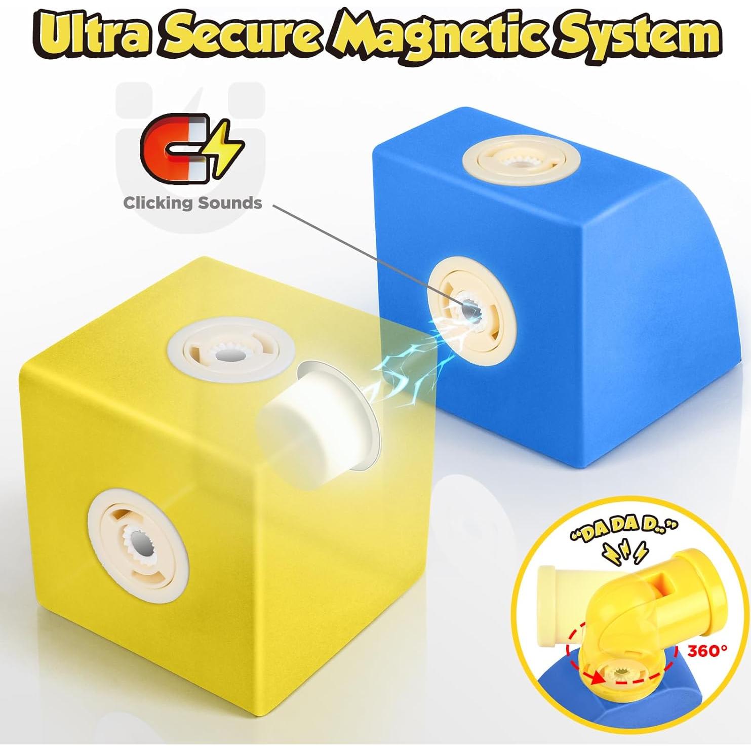 Bloques Magnéticos de Construcción Joyfresh 100 Piezas EVA