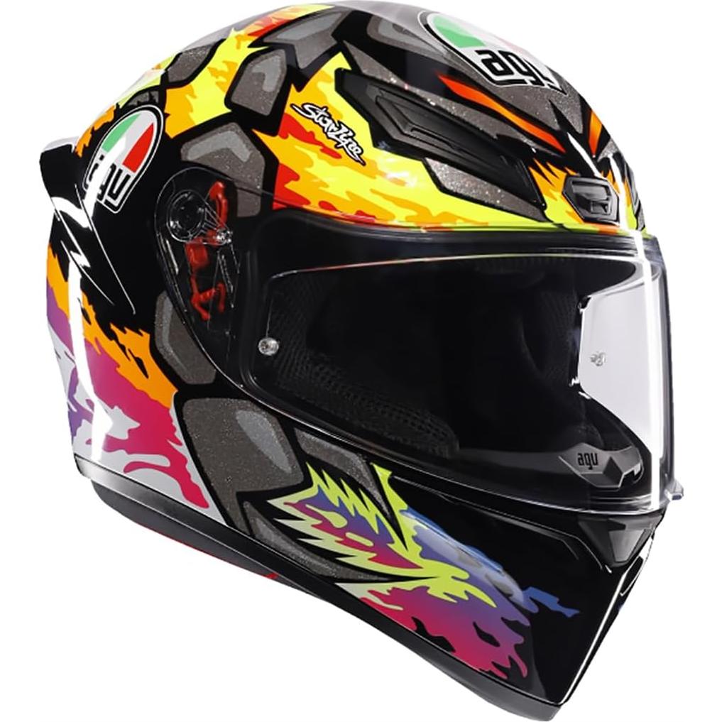Casco AGV K1 S Bezzecchi 2023 Grande Aerodinámico