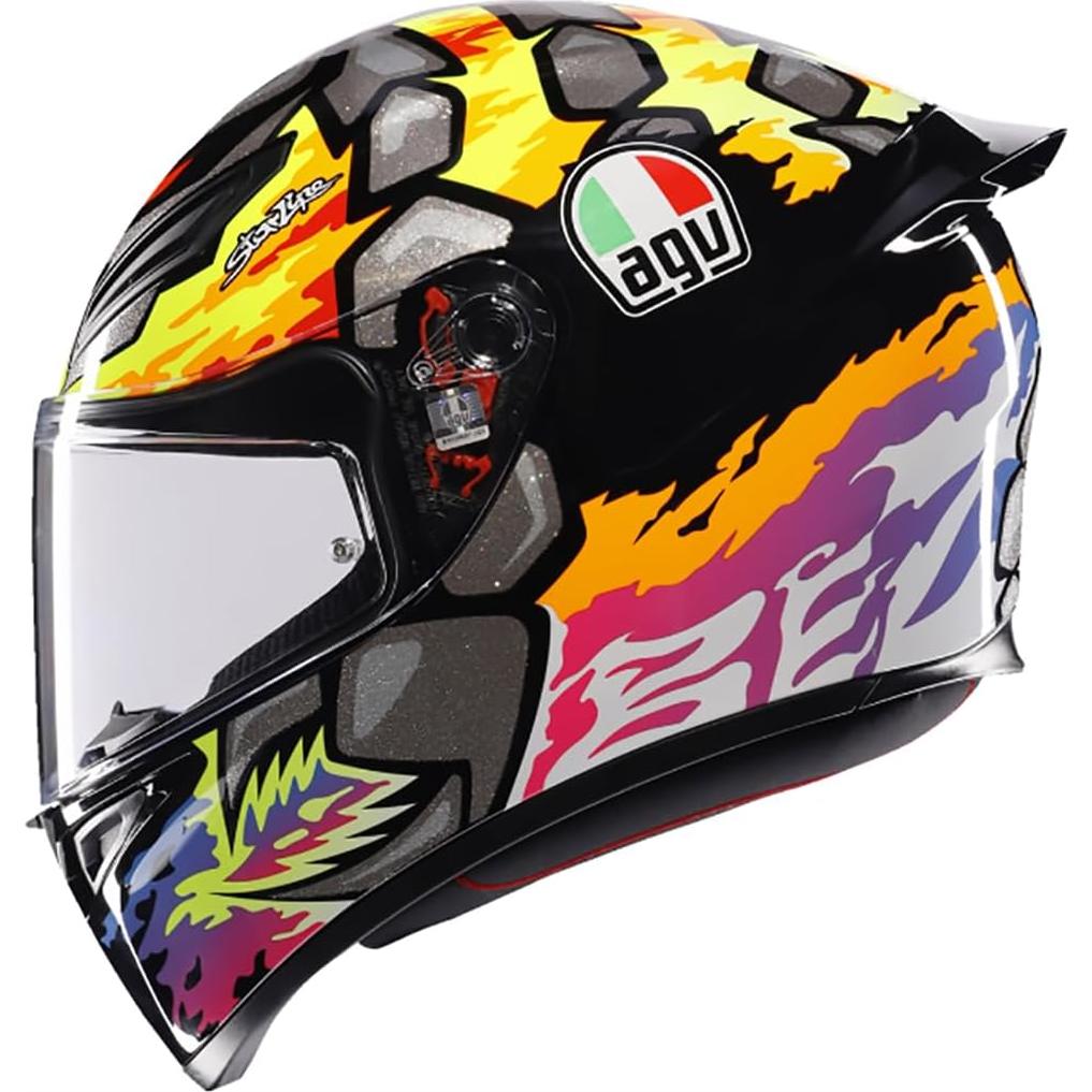 Casco AGV K1 S Bezzecchi 2023 Grande Aerodinámico