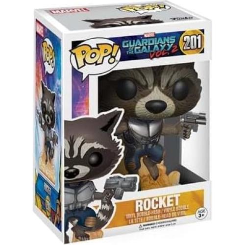 Funko POP Guardianes de la Galaxia 2 Rocket Volador 9.5 cm