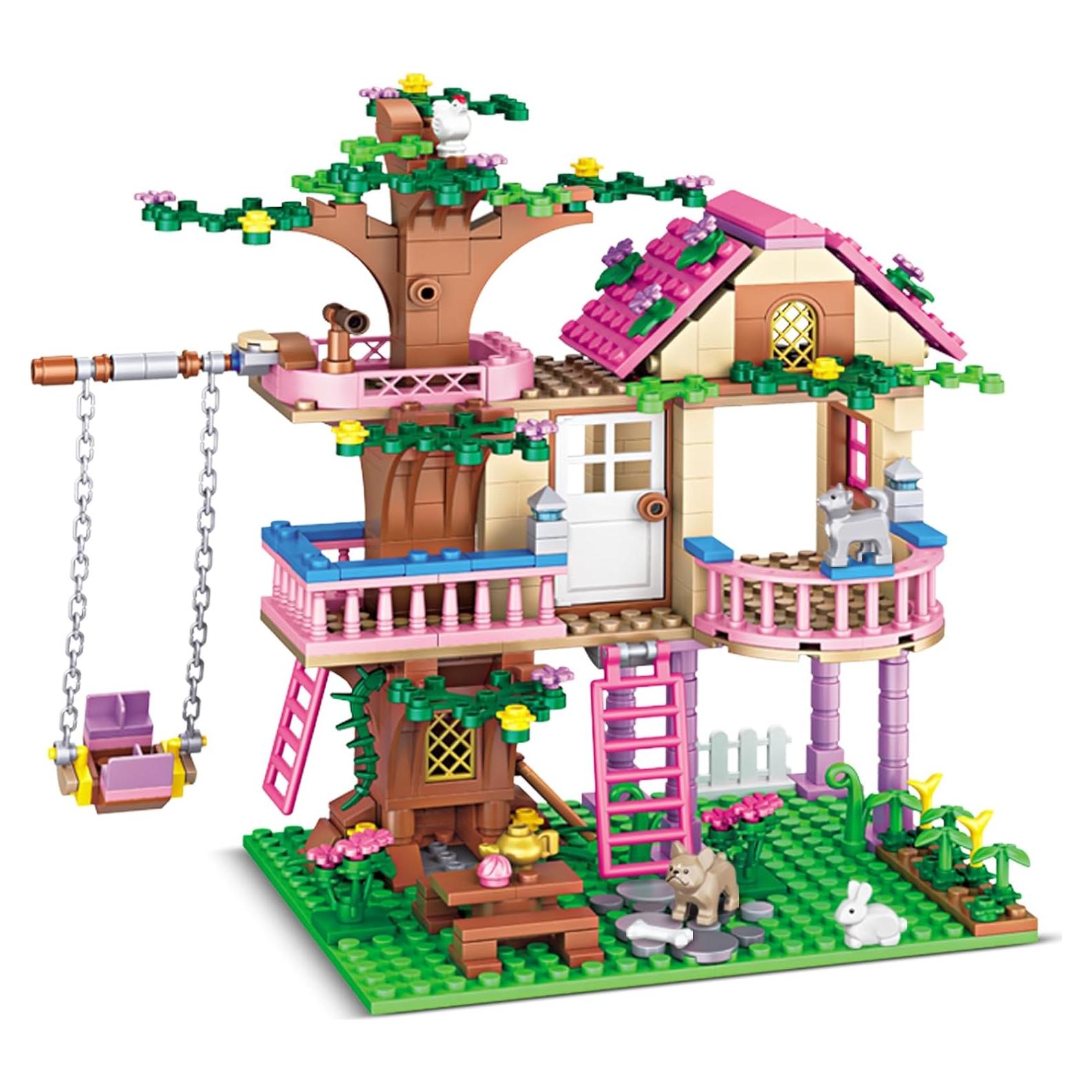 Juego de Construcción Casa en el Árbol 504 Piezas Shantou