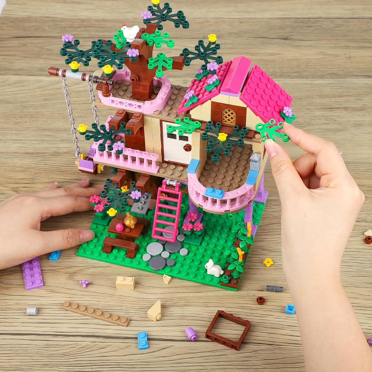 Juego de Construcción Casa en el Árbol 504 Piezas Shantou