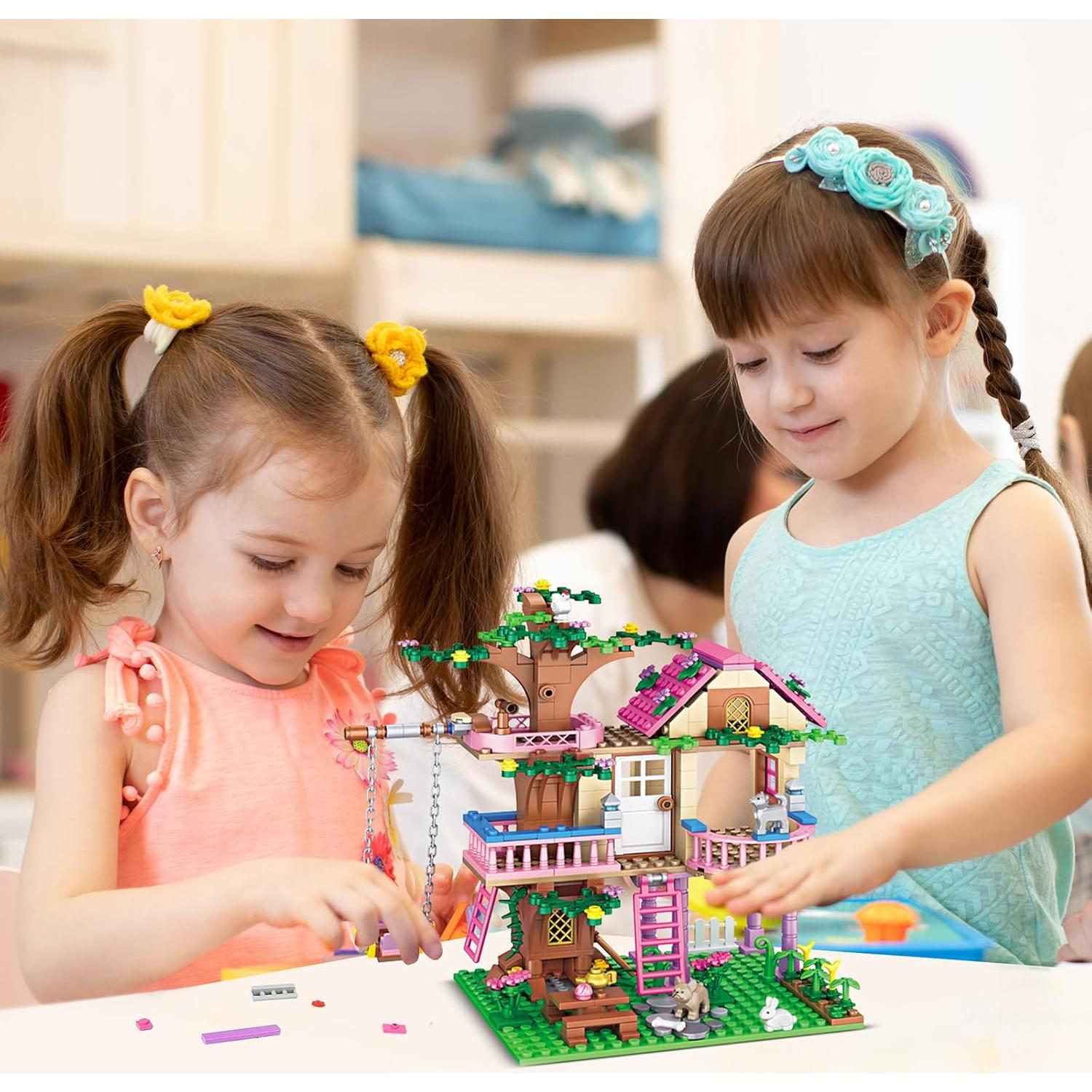 Juego de Construcción Casa en el Árbol 504 Piezas Shantou