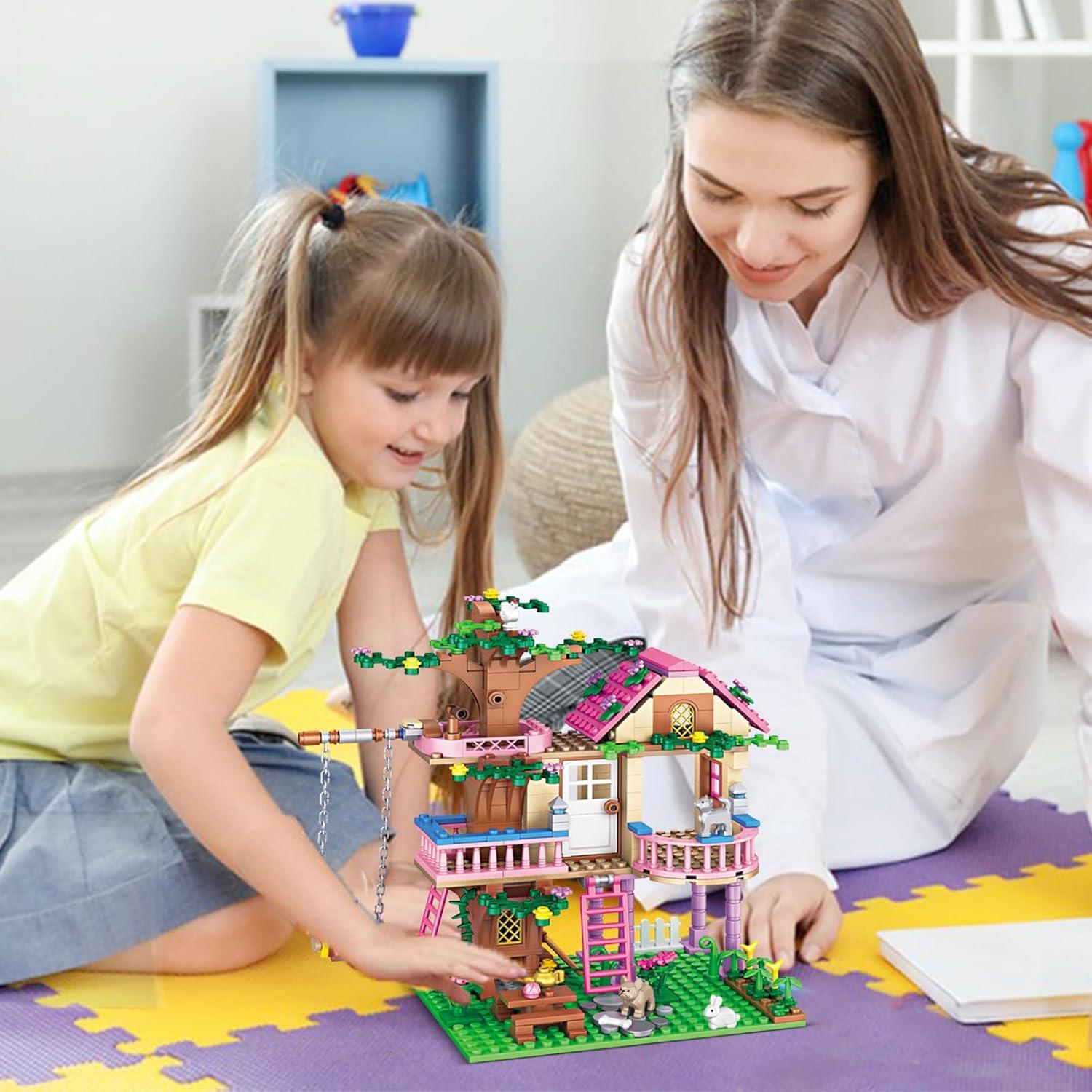 Juego de Construcción Casa en el Árbol 504 Piezas Shantou