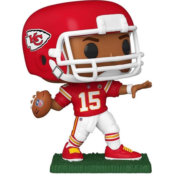 Figura Vinilo Patrick Mahomes KC Chiefs 10.54 cm con Protector